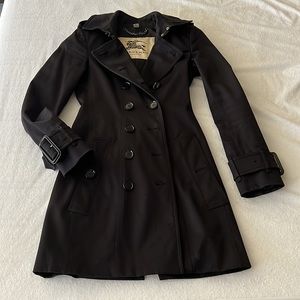 Burberry prorsum trench coat - black - UK2/US0